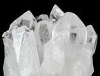 Clear Quartz Crystal Cluster - Brazil #48633-1